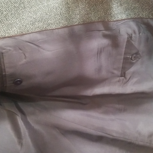Men's herringbone blazer (42L) - Picture 4 of 5